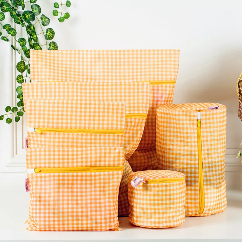 

Printed Fine Mesh Wash Net Pocket Protective Laundry Bag Set Within Net Pocket Washing Machine for Anti-Transformation Laundry C
