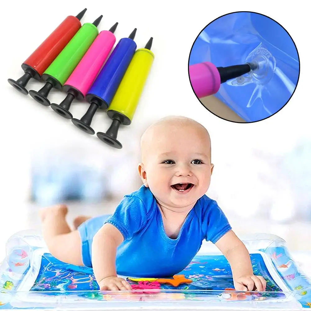 

Baby Inflatable Water Play Mat Inflator Toys Pump PP Accessory Tummy Time Play Mat Toddler Fun Activity Play Center Water Mat