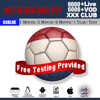 

Netherlands 9000+LIVE IPTV Subscription Dutch IPTV Adult XXX Albania Holland IPTV Abonnement For m3u Enigm2 Smart Android TV BOX