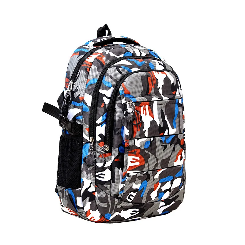 

Travel Backpack 2019 New Style Camouflage Couples Shoulder Bag Students Large Bag Nylon Soft Surface Backpack Direct Selling Who