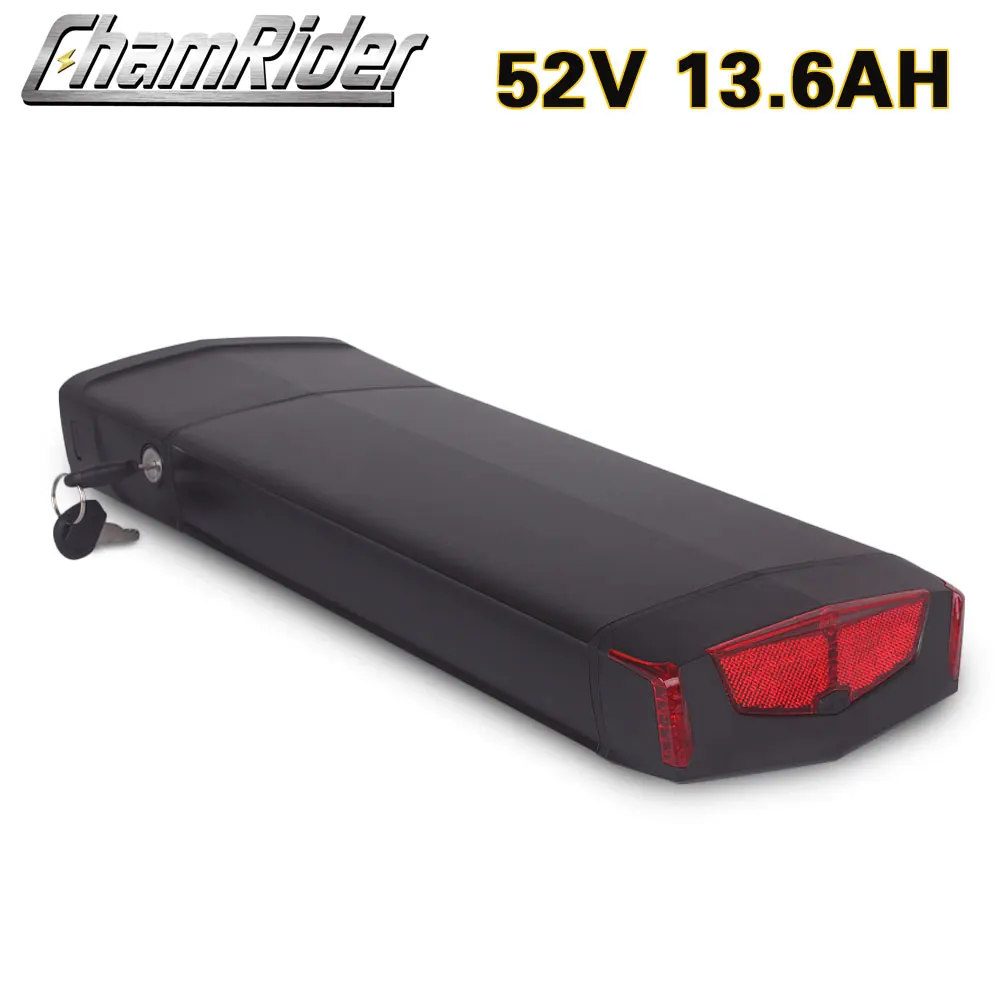 52V 13.6AH no rack Guangmang Батарея - Цвет: 52V 13.6AH no rack
