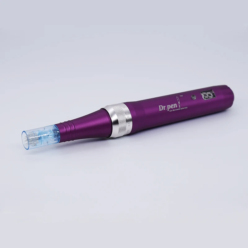 Высокое качество Rechageable Электрический Dr.Pen Ultima X5 авто микроиглы Дерма ручка с цифровым дисплеем экран МТС уход за кожей лица