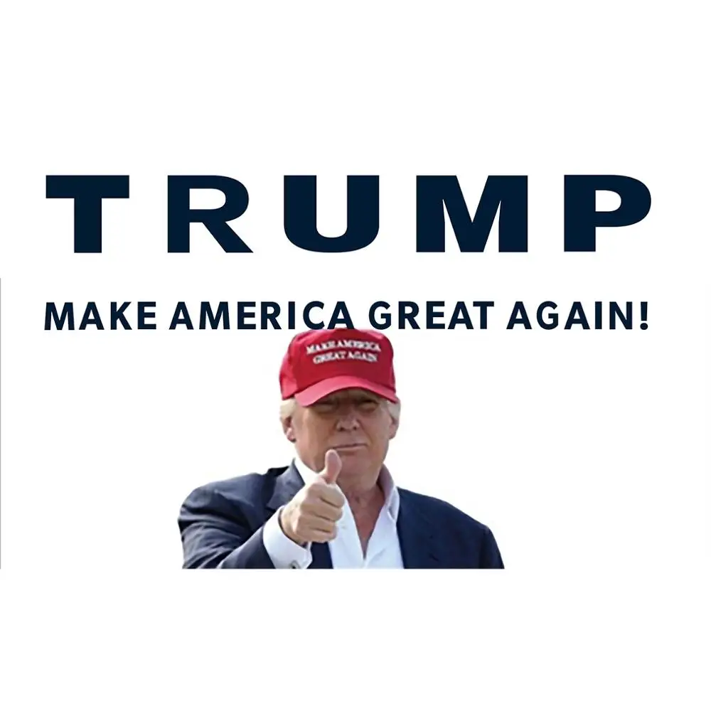 90*150 см Флаг "Трамп" make america great again для украшения - Цвет: A
