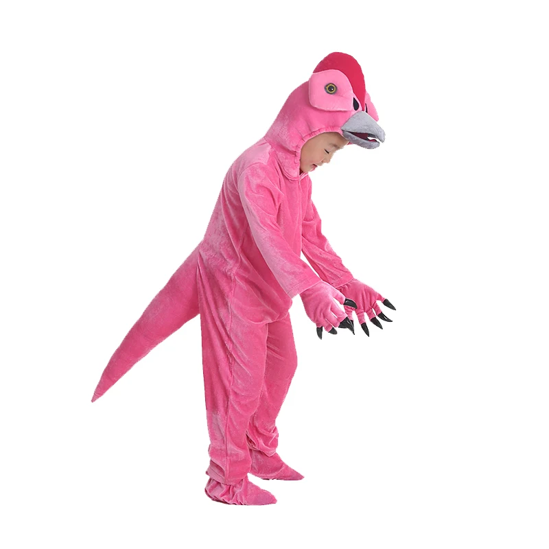Adult Kids Pink Dino T-REX Dinosaurs Costumes Halloween Cosplay Party Animal Cartoon Dragon Dress Up Jumpsuit Outfit Costume Adult Kids Pink Dino T-REX Dinosaurs Costumes Halloween Cosplay Party Animal Cartoon Dragon Dress Up Jumpsuit Outfit Costume