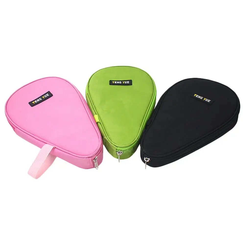 

Table Tennis Racket Storage Bag Straight Horizontal Ping Pong Storage Case Oxford Cloth Durable Dedicated Portable Paddle Bag
