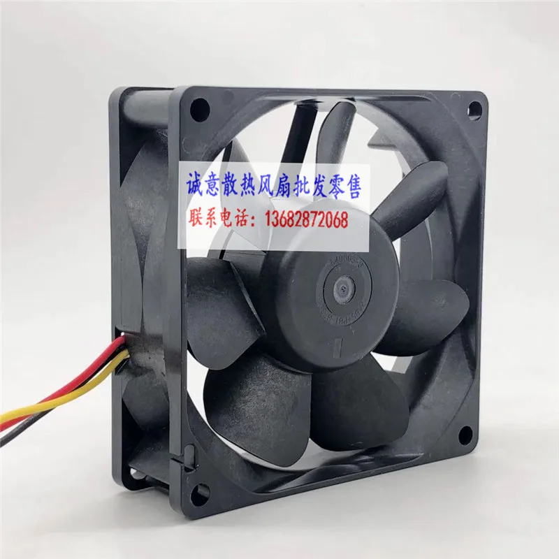 Sanyo Denki 9A0824G401 Сервер охлаждающий вентилятор DC 24V 0.21A 80x80x25 мм 3 провода