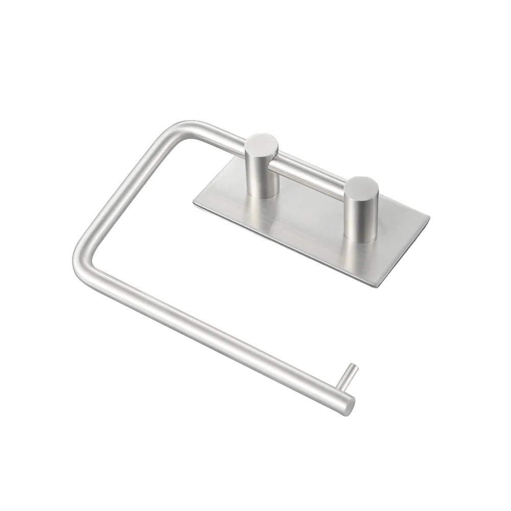 Dimensions Shi Holder Amazon Hot Sales 304 Stainless Steel Waterproof Kitchen Bathroom Free Punched Paper Towel Rack