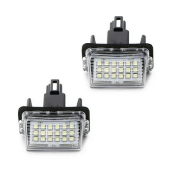 

Assembly License Plate Lights For Toyota Camry Highlander Replacement Bulbs 2pcs Auto LED Lamp