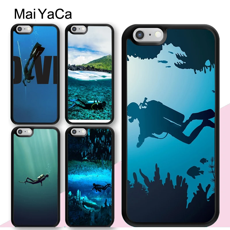 Scuba Diver Underwater Diving Cave Caving Phone Case For Iphone 13 12