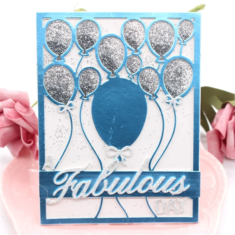 

KSCRAFT Fabulous Metal Cutting Dies Stencils for DIY Scrapbooking/photo album Decorative Embossing DIY Paper Cards
