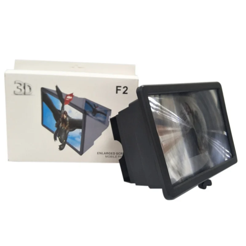 1 шт. сотовый увеличитель для экрана телефона 3D HD видео усилитель со складным держателем высокого качества видео усилитель