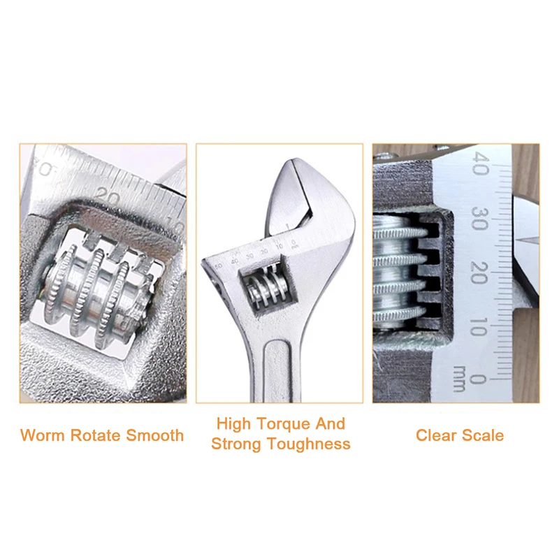 Multifunction Mini Wrench Metal Portable High StrengthSPDE 