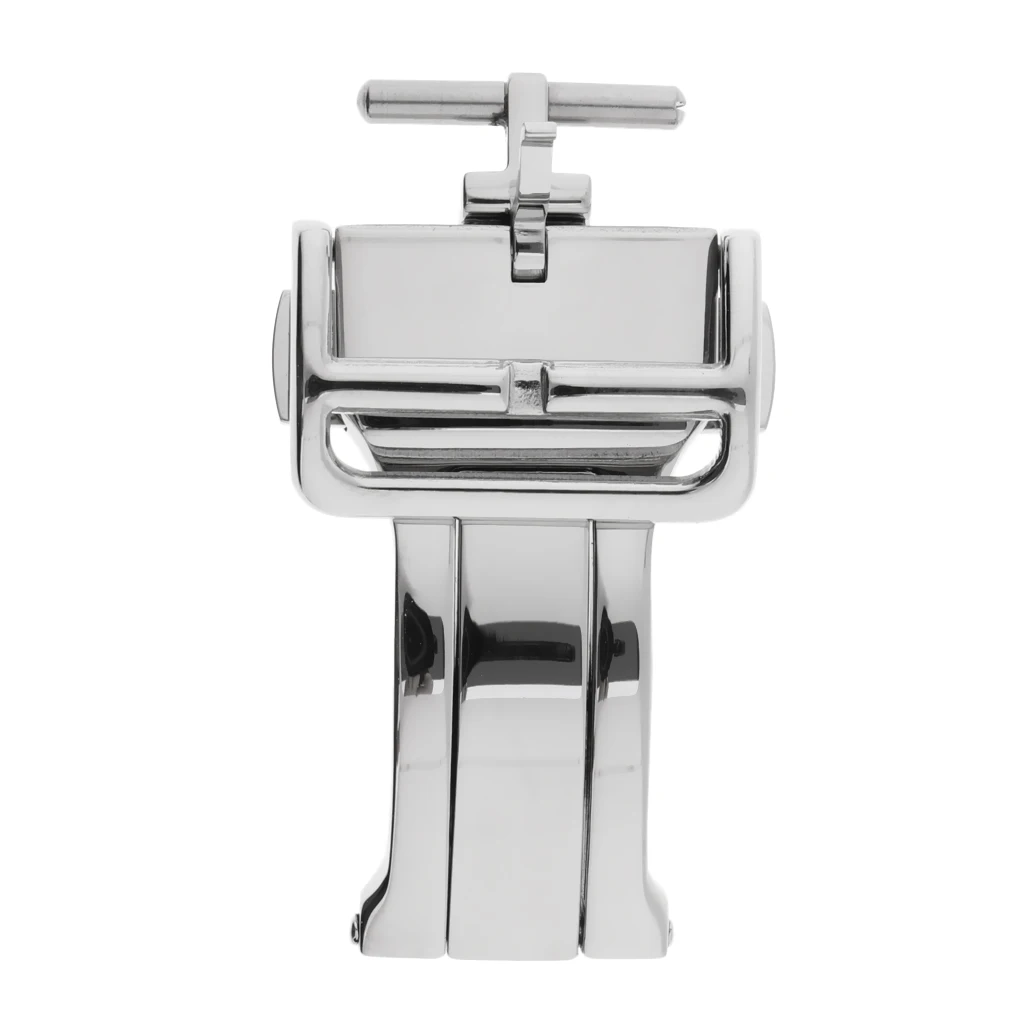 18/20mm Folding Deployment Buckle Watch Clasp Double Push Button Strap Band