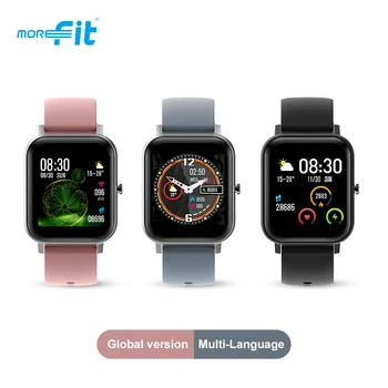 

Morefit 301 Smart Watch Full Touch Screen Men Blood Pressure Monitor Fitness Tracker Bracelet Heart Rate Smartwatch Women