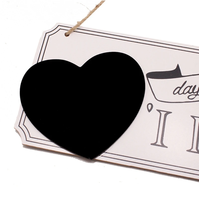 Hanging Decoration White Heart 13.5cm Photo Frame Wedding Valentines Day