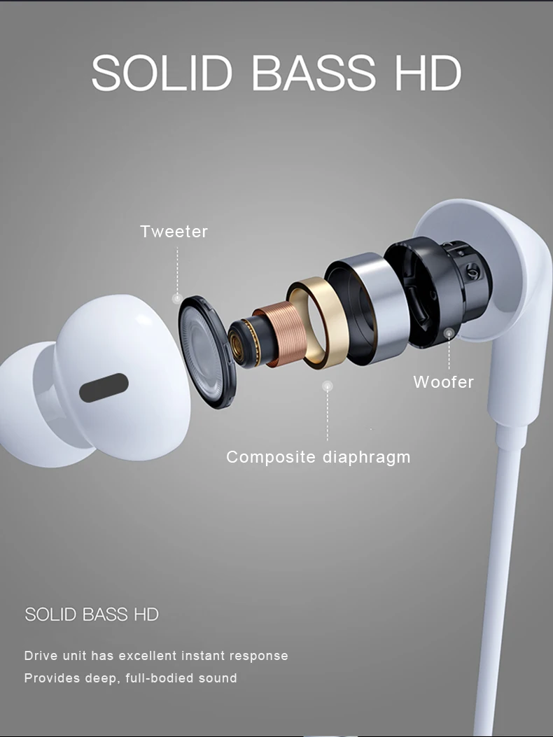Wired Earphones Music Headphones In Ear Stereo Earbuds Sport Headset With Mic For Lighting Earphones For IPhone 11 7 Plus XR XS