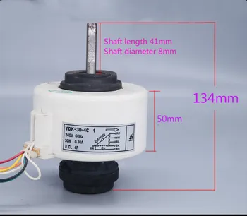 

Applicable to Chigo air conditioning original indoor motor YDK-30-4C 1 duct machine air supply motor 30W reverse