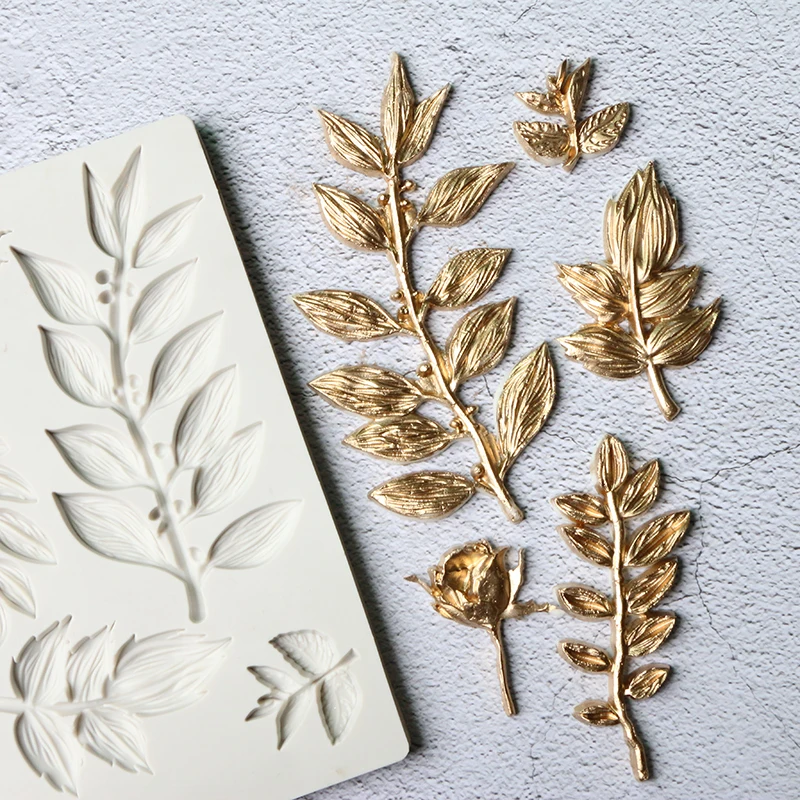 Sugarcraft филиал силиконовые формы помадка для тортов формы торт декоративное устройство для шоколада форма для мастики формы для выпечки