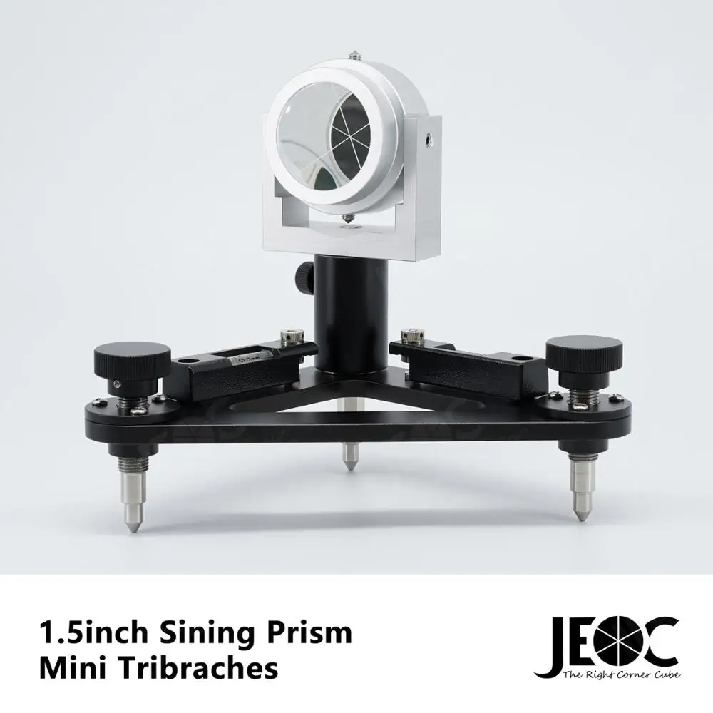 JEOC 정확한 모니터링 프리즘 Sining AL-402 및 Tribrach 세트, 도이치반/트림블, 토지 측량 장비 액세서리