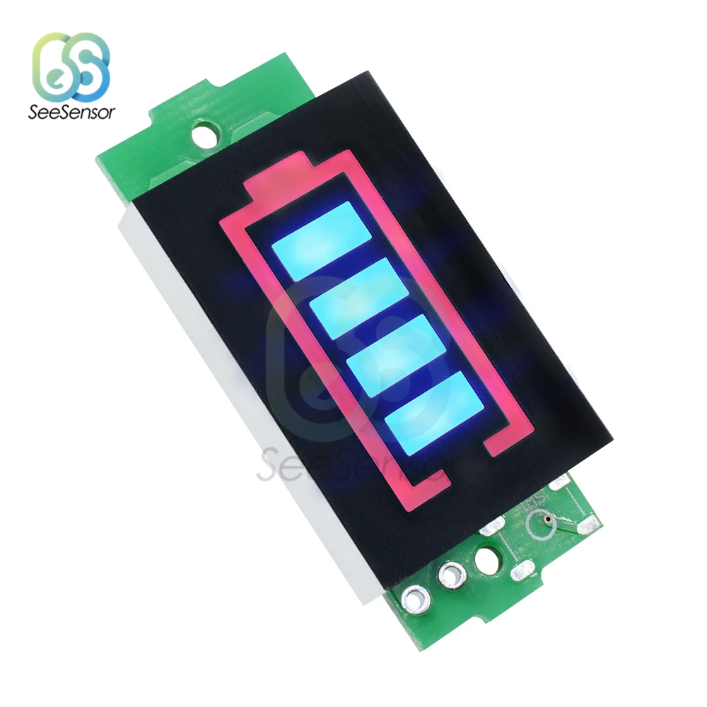 6S 7S серия Li-po литий-ионная батарея индикатор емкости Модуль дисплей Панель тестер заряда батареи 6S 7S серия Li-po литий-ионная батарея индикатор емкости Модуль дисплей Панель тестер заряда батареи