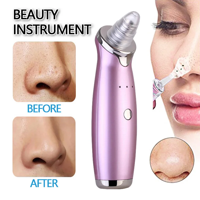 

Pore Cleaner Blackhead Remover Vacuum Electric Nose Face Deep Cleansing Skin Clean Care Machine Acne Pimple Removal Tools
