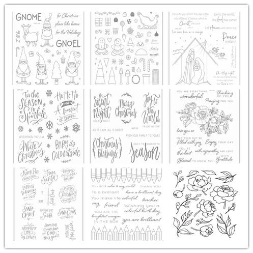 Прозрачные штампы с Пчелой для скрапбукинга/изготовления открыток/детских