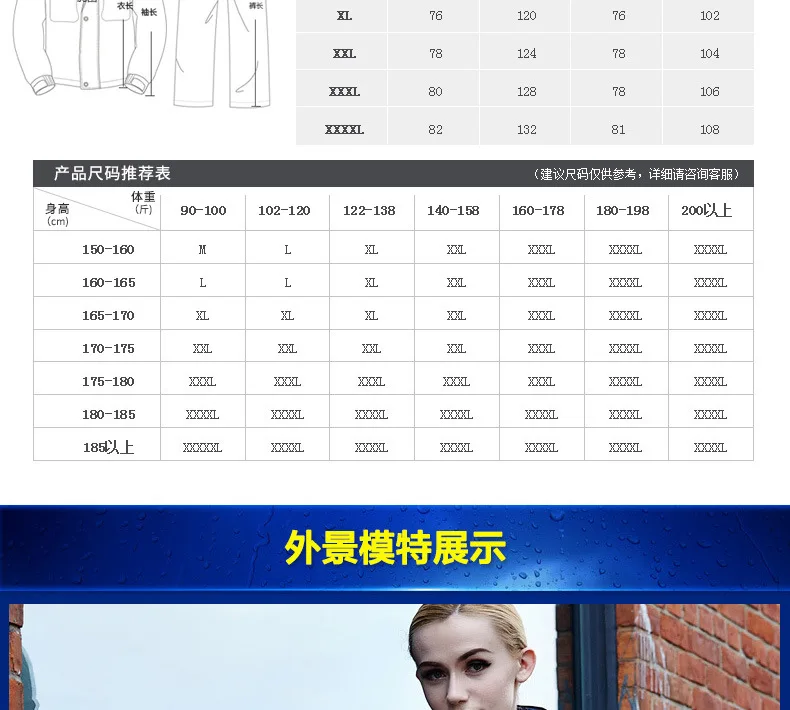 Raincoat Adult Split Type Set E-Bike Motorcycle Poncho Double Layer Thick Men And Women Single Person Raincoat And Rain Pants Se