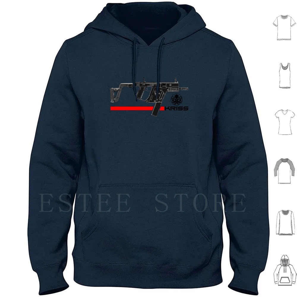 Vector V Felpe Con Cappuccio Manica Lunga Vector Airsoft 6Mm Mille Sim Aeg Sub Mitragliatrice Kriss Vector Jmozota