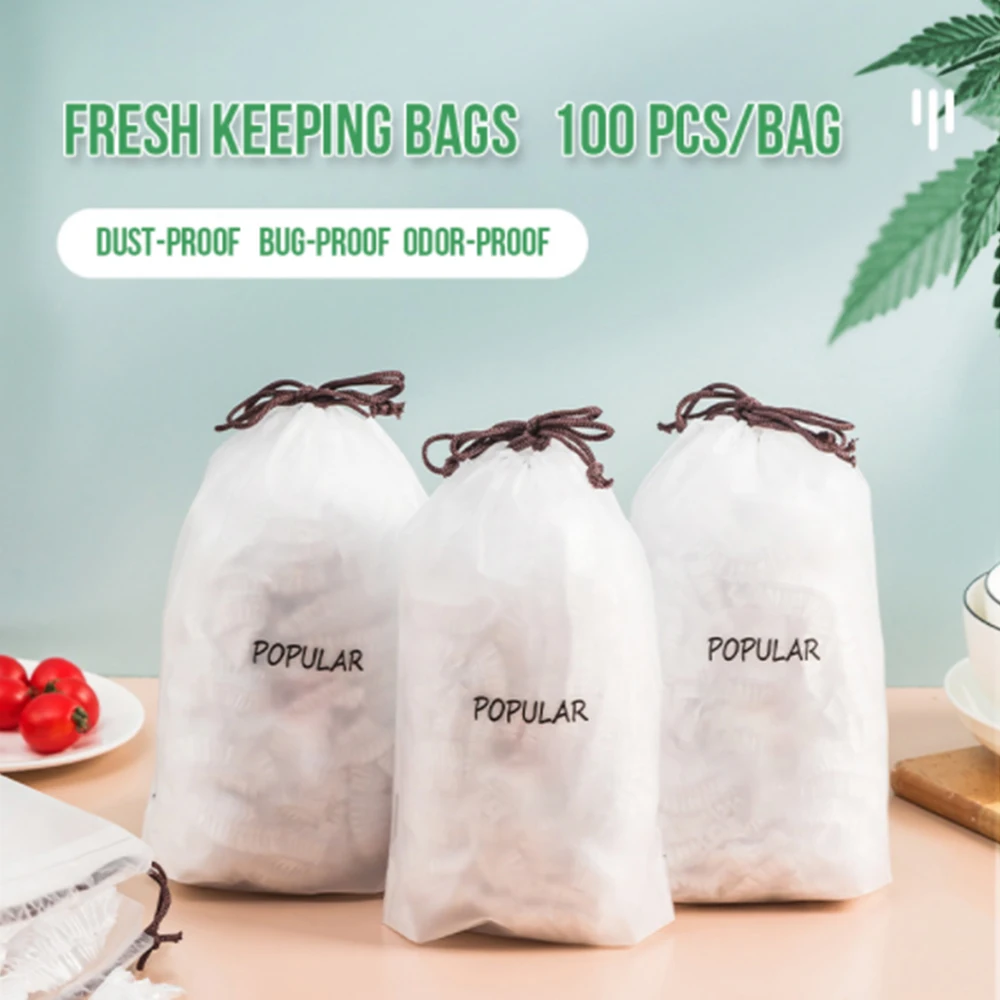 100 шт. пластиковые крышки для сохранения свежести продуктов | Дом и сад