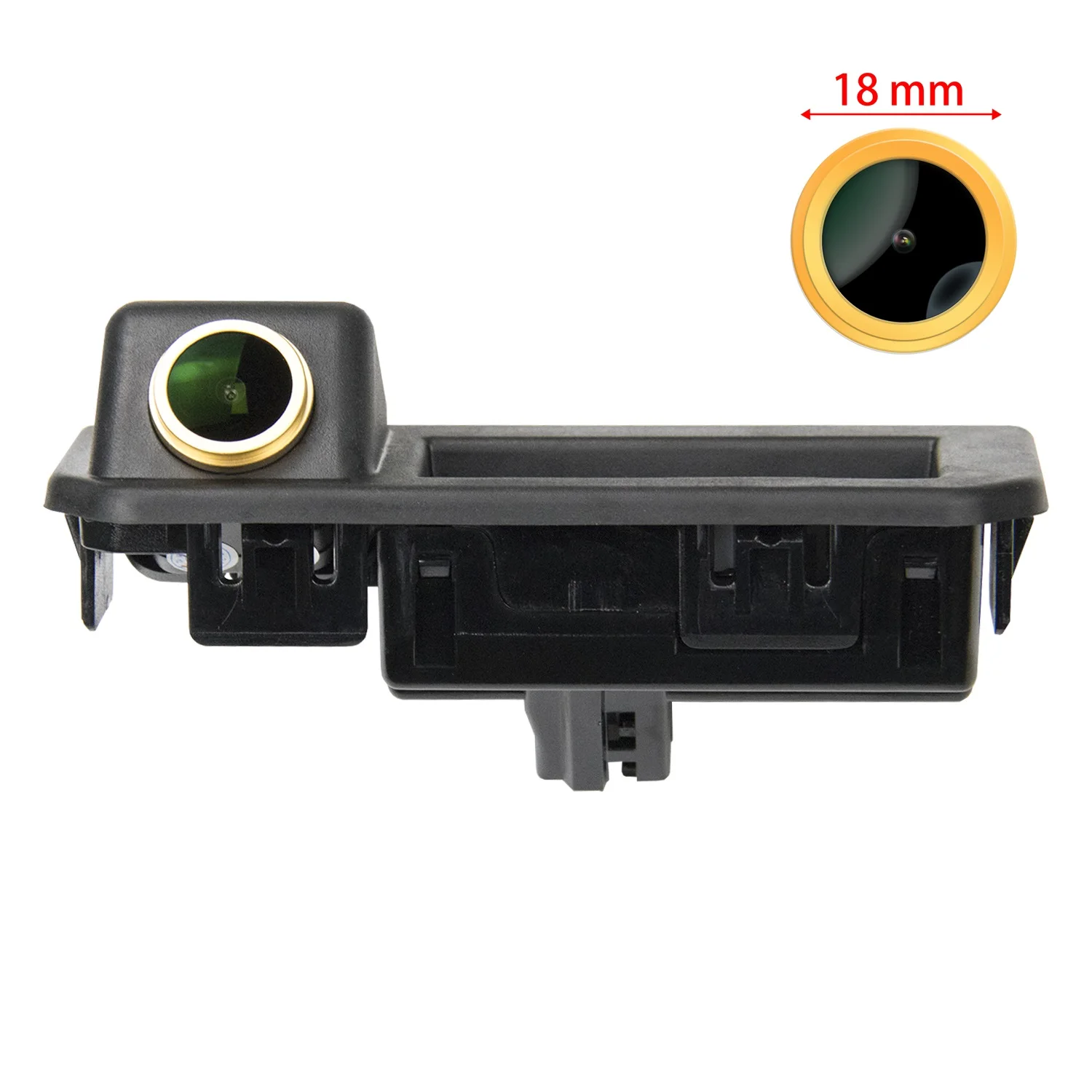 

Камера заднего вида Misayaee HD 1280x720P с ручкой для Skoda Rapid 2016-2019 SEAT Arona Ateca Polo Sedan 2015-2019