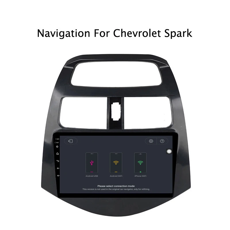 Ectwodvd 9 дюймов Andriod 8,1 автомобильный DVD gps для Chevrolet Spark 4G ram 64G rom CarPlay DSP 4G LTE с wifi