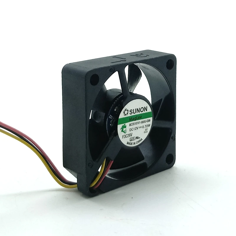 MC35101V1-000U-G99 для Sunon 3510 35x35x10 мм 3 5 см 35 DC 12 В 0 72 Вт мини микро Вентилятор охлаждения |