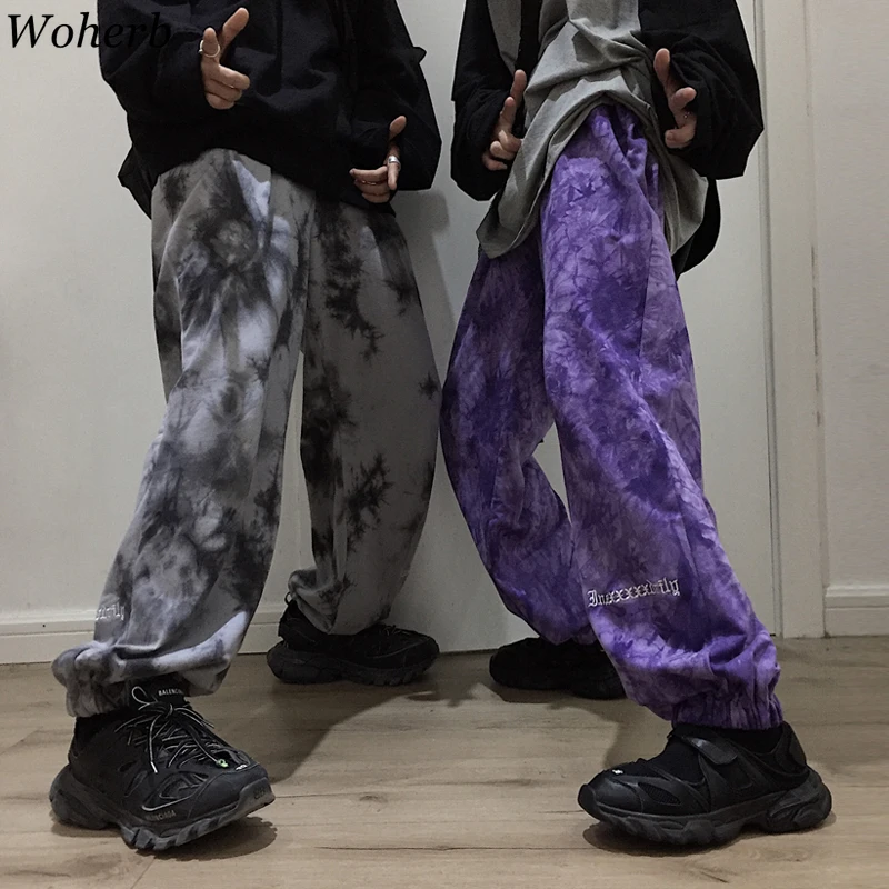 tie dye cargo pants