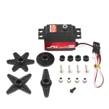 

JX PDI-HV2545MG 25g Metal Gear Digital High Voltage Tail Servo for RC 450 500 Helicopter Fixed-wing Airplane 45g