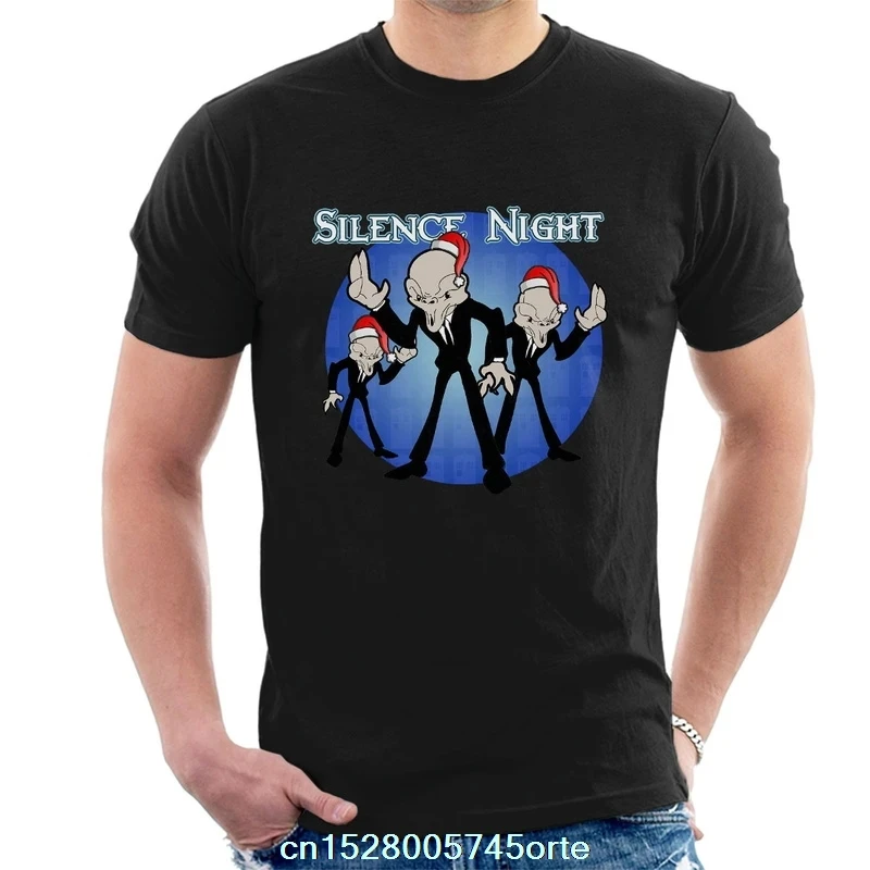 Мужская футболка с принтом funny 2020 camiseta Silence Night Doctor Who Christmas Carol из 100% хлопка для