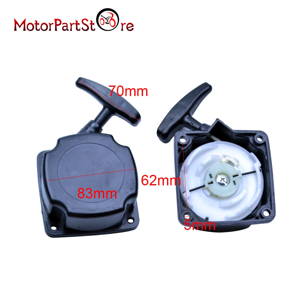 Motorpartstore Потяните старт стартер с когтями собачки для 33cc 49cc 2 тактный двигатель GS бензин Goped Луна мини карманный велосипед скутер