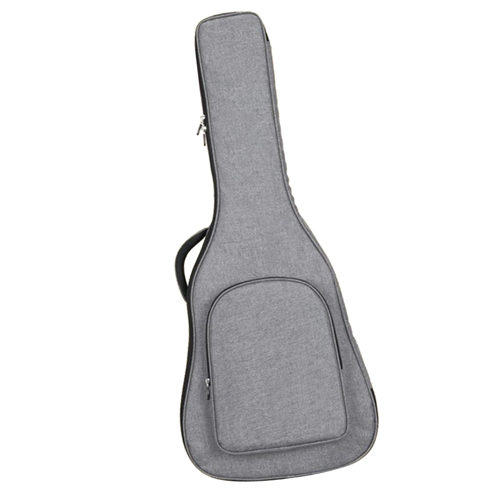 Gray Soft Case Bag Cover for 40/41inch Wooden Acoustic Guitar