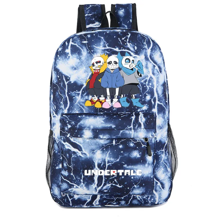 photo colour Модный рюкзак Undertale, школьные сумки с новым рисунком, школьный рюкзак для мужчин и женщин, рюкзак для ноутбука, детские школьные сумки для подростков - Цвет: photo colour