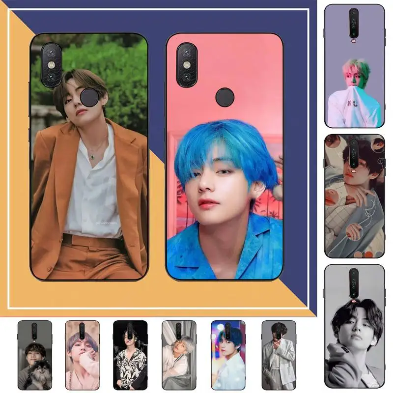 TOPLBPCS Kim Taehyung Phone Case for Redmi Note 8 7 9 4 6 pro max T X 5A 3 10 lite pro