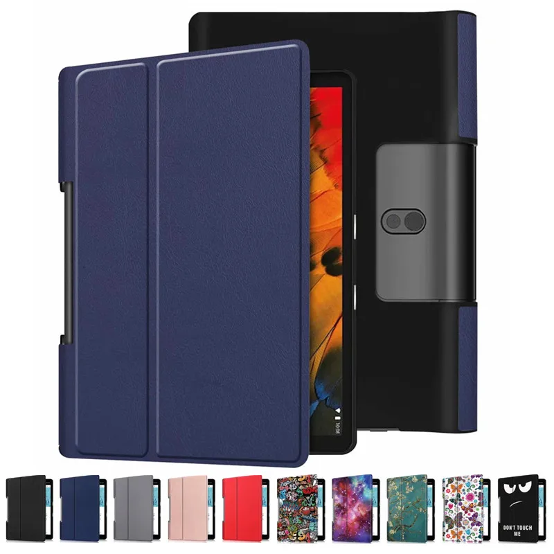 Capa Dobrável Magnética para Lenovo Yoga Smart Tab Tab Yt-x705 Tab 11 Case 10.1 Yt-x705