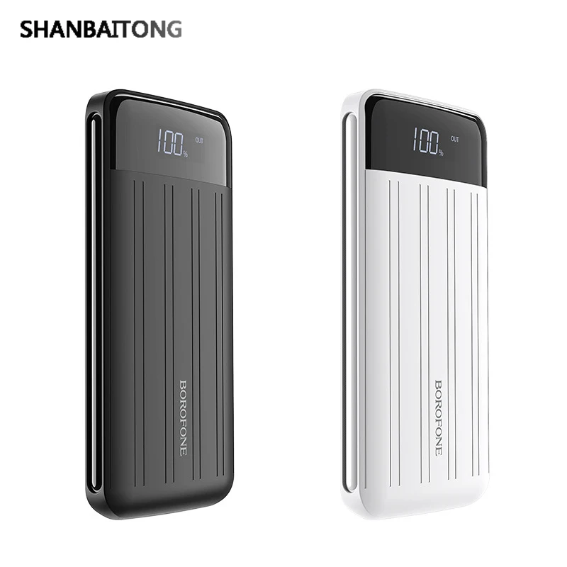 Band New power Bank 20000 светодиодный фонарь мА · ч цифровой дисплей Портативный зарядный
