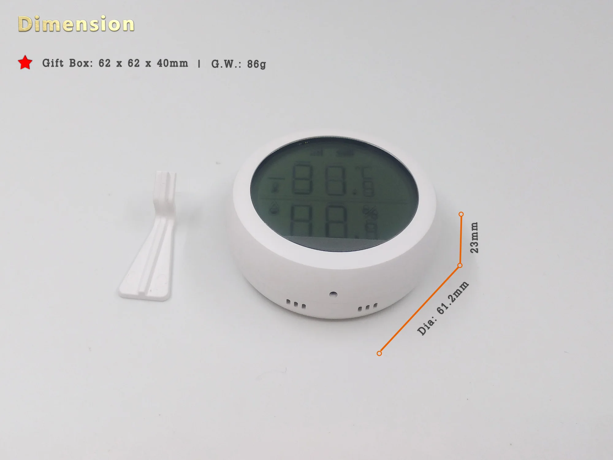 Smart9 ZigBee датчик температуры и влажности с ЖК-дисплеем работает с TuYa ZigBee концентратор, питание от батареи Smart Life