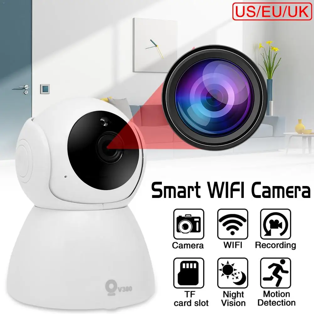 

IP Camera Wireless WiFi Camera Home Security Surveillance 1080P IR Night Vision Baby Monitor HD Infrared Video Surveillance
