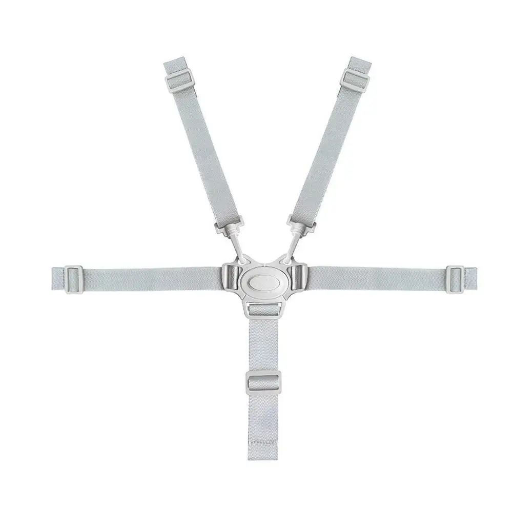 Arnés Universal de 5 puntos para silla alta, cinturón de seguridad para cochecito de Chico, Buggy, cinturones de Silla de comedor para niños, silla X1H9