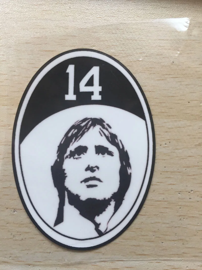 Parches Johan Cruyff патч Johannes Cruijff футбольная нашивка футбольный значок