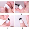 2 Sheets White French Manicure Strip Nail Art Form Fringe Tip Guides Sticker DIY Line Tips Decoration Tool 2