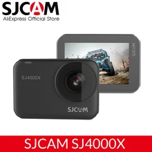 SJCAM SJ4000X Водонепроницаемый 4K 24fps экшн-камера Wifi Пульт дистанционного управления стабилизатор гироскопа Спортивная камера видео Camcoder