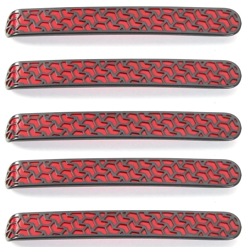 Car Door Grab Handle Inserts Cover Trim for J e e p Wrangler JK& Unlimited 2007- 2 Door