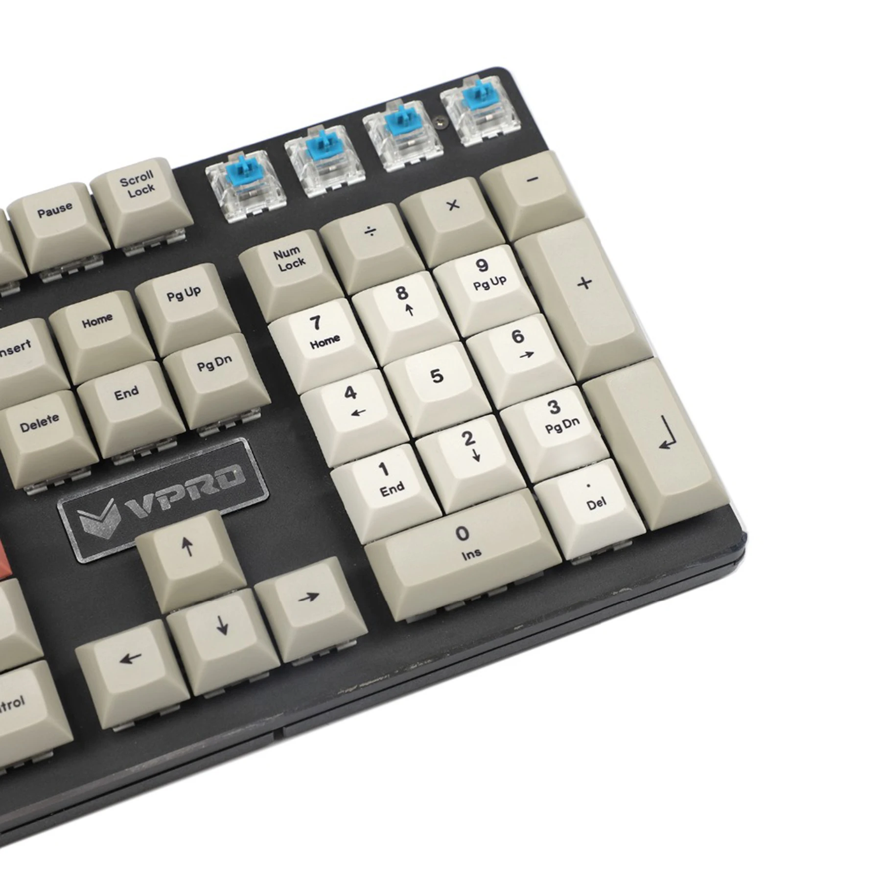 125 Key Dye Sub ANSI, ISO, AZERTY,