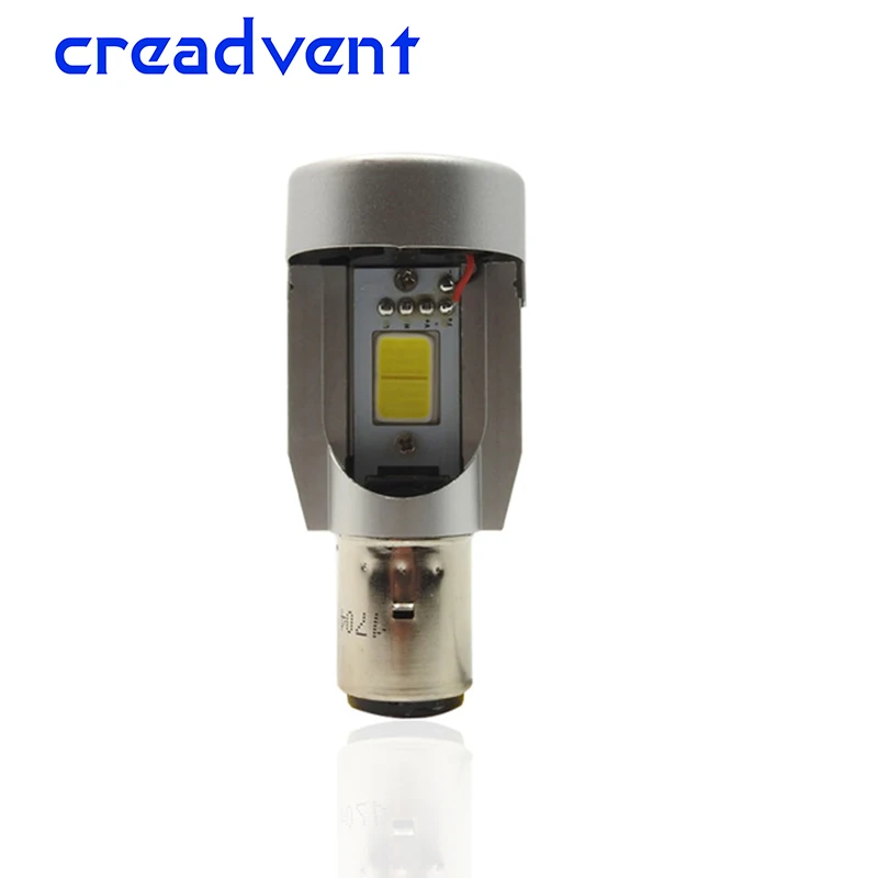 Creadvent 20W 2000LM LED Motorcycle light Hi/Low led BA20D HS1 Motorbike Scooter Headlamp bulb 6500K White DC12V |